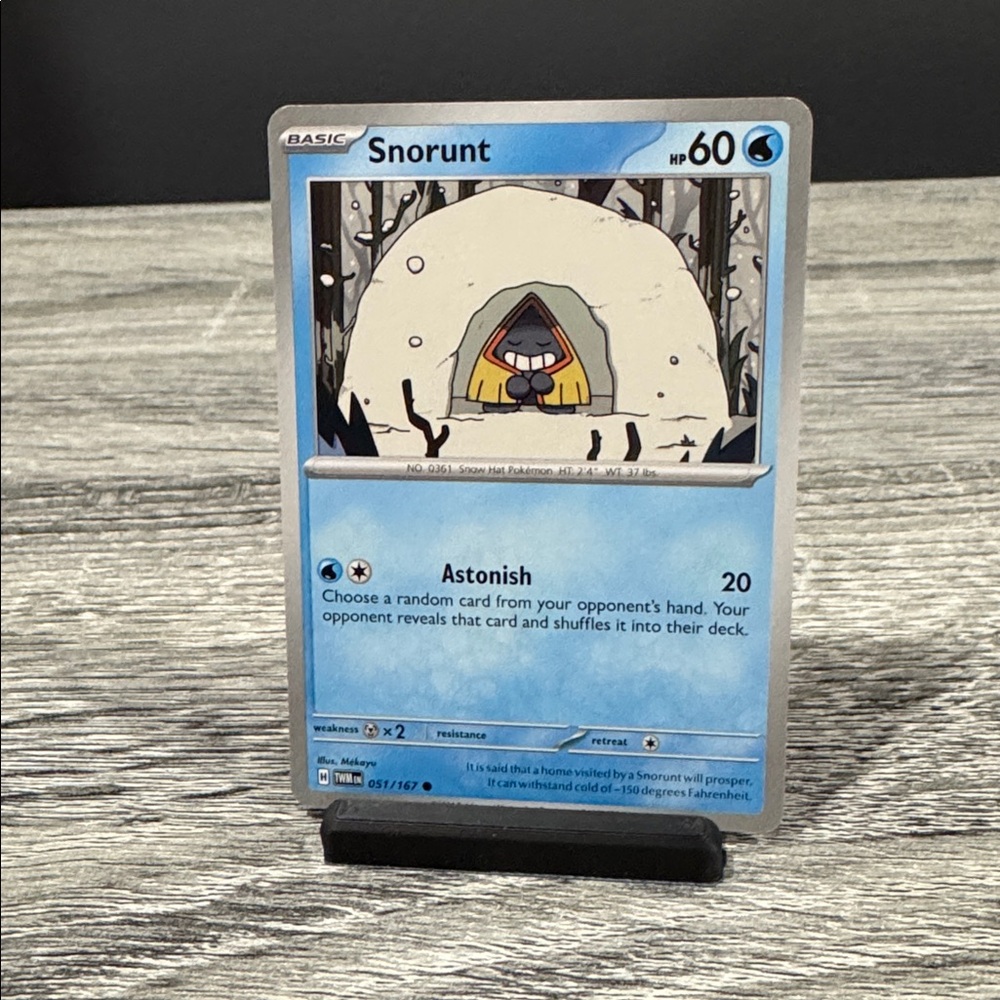 Pokémon | Twilight Masquerade #051/167: Snorunt (2024) - Trading Card